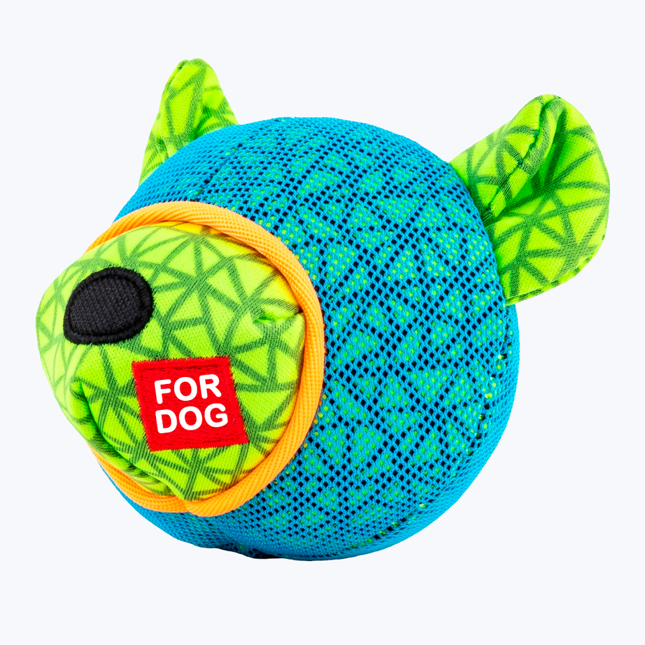 Bear toy with squeaker