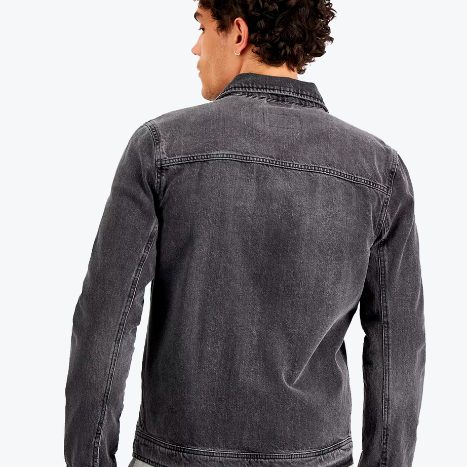 Grey denim jacket