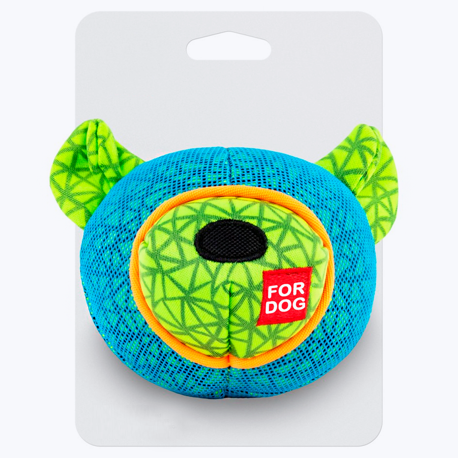 Bear toy with squeaker